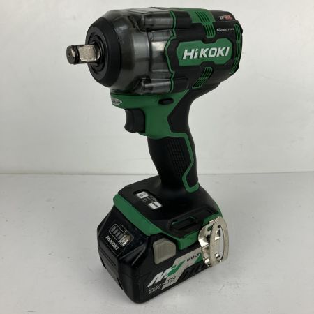 ЗЗ HiKOKI ハイコーキ 36v 12.7mm インパクトレンチ バッテリーx1付 WR18DH ブラック×グリーン