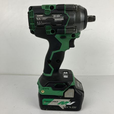 ЗЗ HiKOKI ハイコーキ 36v 12.7mm インパクトレンチ バッテリーx1付 WR18DH ブラック×グリーン