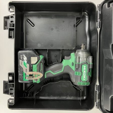 ЗЗ HiKOKI ハイコーキ 36v 12.7mm インパクトレンチ バッテリーx1付 WR18DH ブラック×グリーン