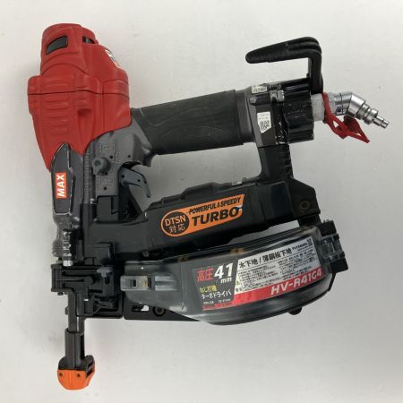 ЗЗ MAX マックス 41mm 高圧 ねじ打ち機 ケース付 HV-R41G4-G レッド