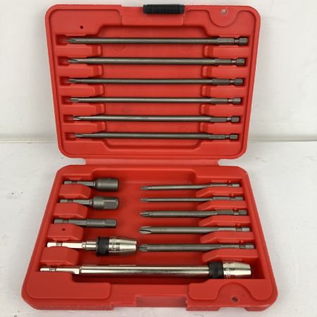 ЗЗ MAC TOOLS マック クイックチェンジセット  16Pc ケース付 QCAS16 レッド