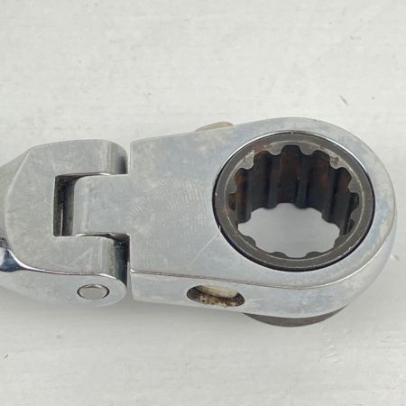 ЗЗ Blue Point 12mm/14mm ロングフレックスラチェットレンチ 本体のみ BOERMLD1214J シルバー