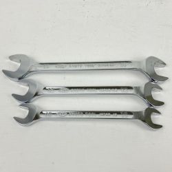 ЗЗ KTC Profit 10mm 12mm 14ｍｍ 両口スパナ 3本組  シルバー Aランク