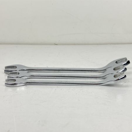 ЗЗ KTC Profit 10mm 12mm 14ｍｍ 両口スパナ 3本組  シルバー