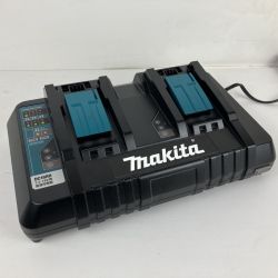 ЗЗ MAKITA マキタ 7.2-18v用 2口急速充電器 DC18RD ブラック Sランク