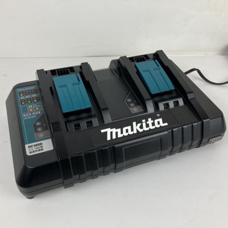 ЗЗ MAKITA マキタ 7.2-18v用 2口急速充電器 DC18RD ブラック