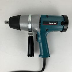 ЗЗ MAKITA マキタ 100v 19mm インパクトレンチ ケース付 6906 ブルー Bランク
