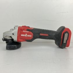 ЗЗ UBERMANN 18v 100mm 充電式ディスクグラインダー 本体のみ ※充電器・バッテリーなし UB18VAGBLBFS レッド×ブラック Cランク