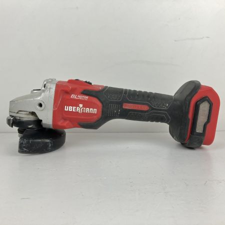 ЗЗ UBERMANN 18v 100mm 充電式ディスクグラインダー 本体のみ ※充電器・バッテリーなし UB18VAGBLBFS レッド×ブラック