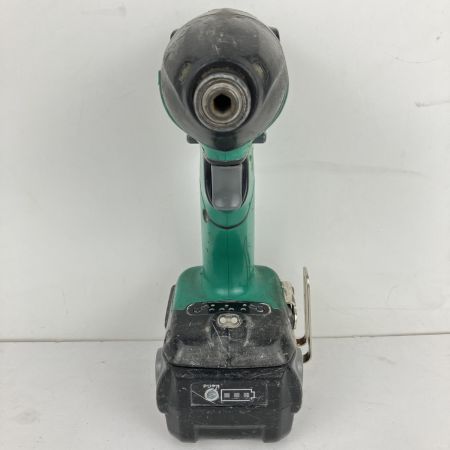 ЗЗ MAX マックス 14.4v 充電式インパクトドライバ バッテリー×2付 ※充電器なし PJ-ID144 グリーン×ブラック