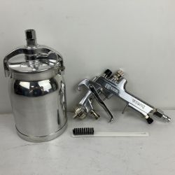 ЗЗ ANEST IWATA 1000cc 常圧 スプレーガン カップ付 W-88 PCL-10-2 シルバー Sランク