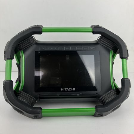 ЗЗ HITACHI 日立 14.4v/18v コードレスラジオ付テレビ アダプタ アンテナ リモコン付 UR18DSML グリーン