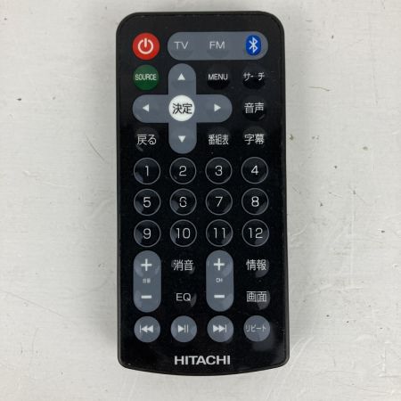 ЗЗ HITACHI 日立 14.4v/18v コードレスラジオ付テレビ アダプタ アンテナ リモコン付 UR18DSML グリーン