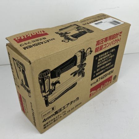 ЗЗ MAKITA マキタ 25mm 高圧 エアタッカ 取説 箱付 AT425HE ブルー