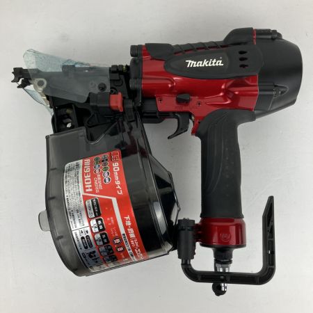 ЗЗ MAKITA マキタ 90mm 高圧 エア釘打ち機 取説 ケース付 AN930H レッド