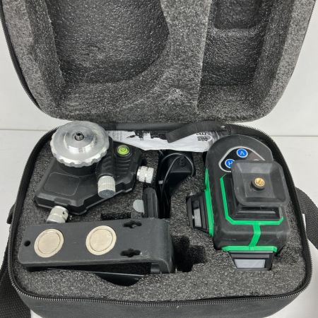ЗЗ  3.7v グリーンレーザー レーザー墨出し器 バッテリー×2 アダプタ ケース付 YI LONG 3