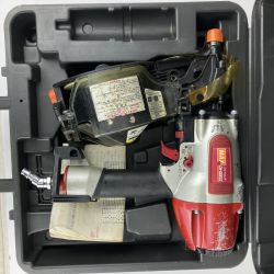 ЗЗ MAX マックス 65mm 常圧 エア釘打ち機 ケース付 CN-565CG レッド×ブラック Cランク