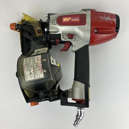 ЗЗ MAX マックス 65mm 常圧 エア釘打ち機 ケース付 CN-565CG レッド×ブラック