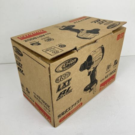 ЗЗ MAKITA マキタ 18v 充電式エアダスター アタッチメント ホース 外箱付 ※充電器・バッテリーなし AS180DZ ブルー