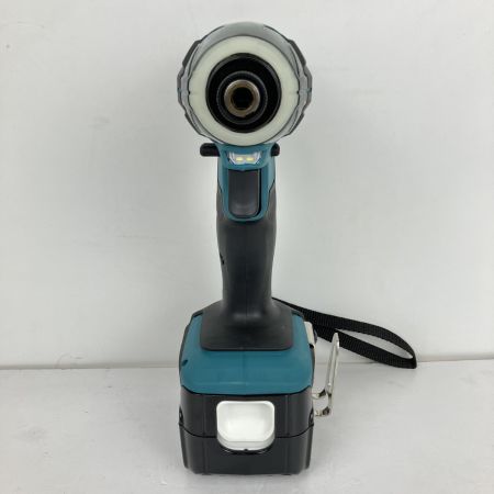 ЗЗ MAKITA マキタ 14.4v 充電式インパクトドライバ 充電器 バッテリー×2 ケース付 TD138D ブルー