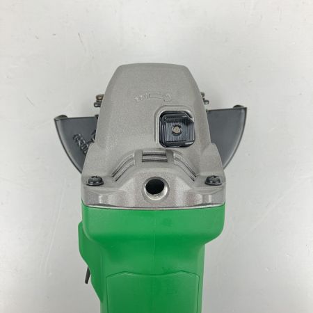 ЗЗ HiKOKI ハイコーキ 100v 100mm ディスクグラインダー ハンドル・取説・外箱付 G10VE2 グリーン×ブラック