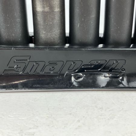 ЗЗ Snap-on スナップオン 差込角3/8 ディープソケットセット 14個 トレー付 PAKTY227 ブラック