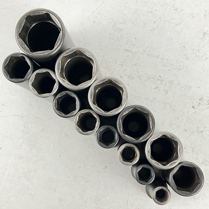 ЗЗ Snap-on スナップオン 差込角3/8 ディープソケットセット 14個