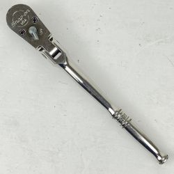 ЗЗ Snap-on スナップオン 9.5mm ショートフレックスラチェット 本体のみ FCF936 シルバー Cランク