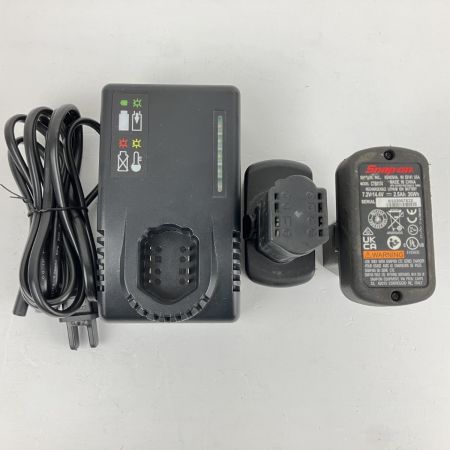 ЗЗ Snap-on スナップオン 14.4v 電動工具セット 30周年記念限定パッケージ 充電器 バッテリー×2 外箱付 CKJ861SOJ30 ブラック