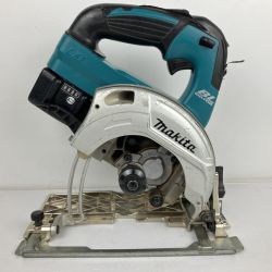 ЗЗ MAKITA マキタ 18v 125mm 充電式丸のこ バッテリー×1付 ※充電器なし HS471D ブルー Cランク