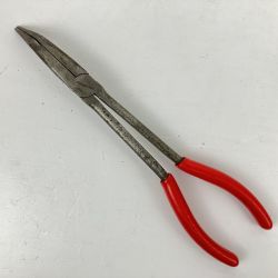 ЗЗ Snap-on スナップオン 全長276ｍｍ ロングノーズプライヤー 本体のみ 411BCP レッド Cランク