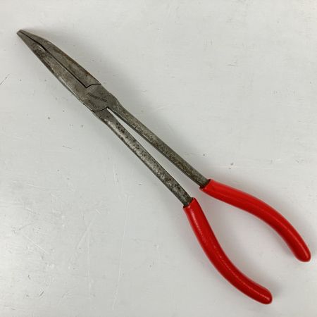 ЗЗ Snap-on スナップオン 全長276ｍｍ ロングノーズプライヤー 本体のみ 411BCP レッド
