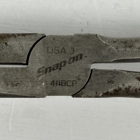 ЗЗ Snap-on スナップオン 全長276ｍｍ ロングノーズプライヤー 本体のみ 411BCP レッド