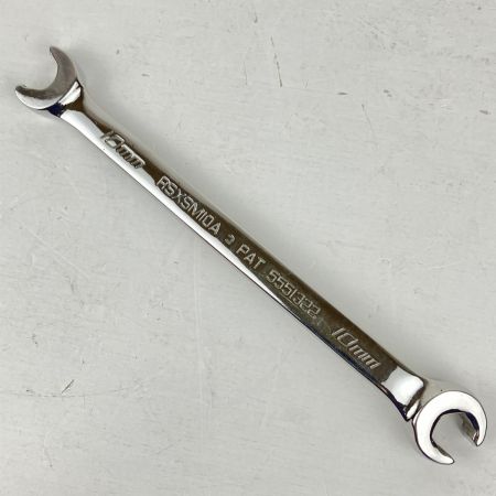 ЗЗ Snap-on スナップオン 10mm フレアナットスピードレンチ 本体のみ RSXSM10A シルバー