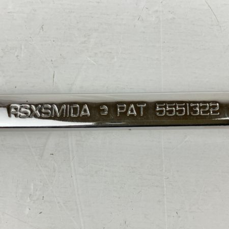 ЗЗ Snap-on スナップオン 10mm フレアナットスピードレンチ 本体のみ RSXSM10A シルバー