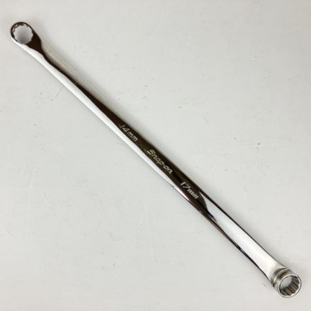 ЗЗ Snap-on スナップオン 14/17mm メガネレンチ15°オフセット 本体のみ XDHM1417 シルバー