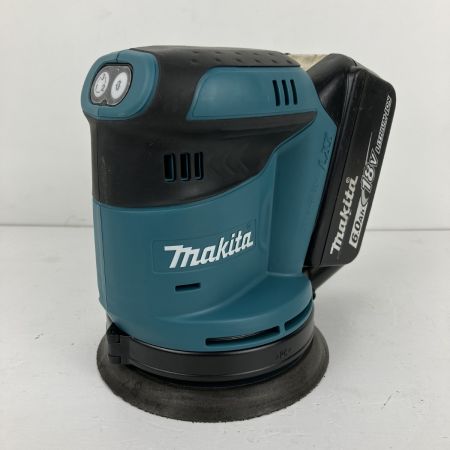 ЗЗ MAKITA マキタ 18v 125mm 充電式サンダー バッテリーx1付 BO180D ブルー