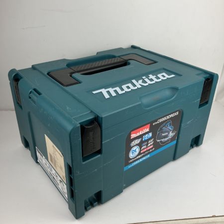 ЗЗ MAKITA マキタ 18v 150mm チップソーカッタ バッテリーx2 充電器 ケース付 CS553D ブルー