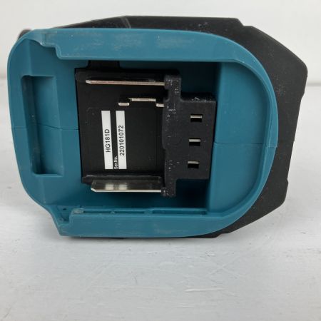 ЗЗ MAKITA マキタ 18v 充電式ヒートガン アタッチメント 取説 ケース付 ※充電器・バッテリーなし HG181D ブルー