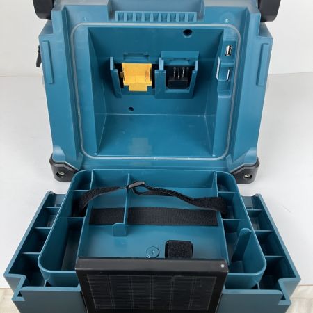 ЗЗ MAKITA マキタ 14.4v 18v 充電式ラジオ付テレビ B-CASカード アンテナ付き TV100 ブルー