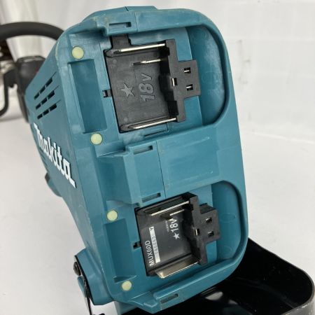 ЗЗ MAKITA マキタ 18v+18v スプリットモータ 刈払機 刈払アタッチメント キャリーケース付 ※充電器・バッテリーなし MUX60D ブルー