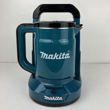 ЗЗ MAKITA マキタ 18v+18v 充電式ケトル 取説 外箱付 ※バッテリ、充電器なし KT360D ブルー