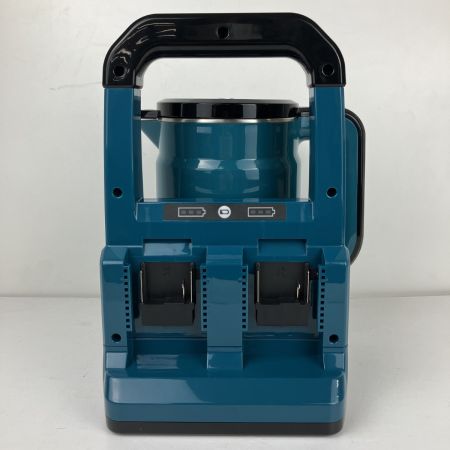 ЗЗ MAKITA マキタ 18v+18v 充電式ケトル 取説 外箱付 ※バッテリ、充電器なし KT360D ブルー