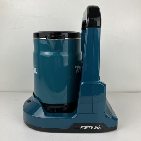 ЗЗ MAKITA マキタ 18v+18v 充電式ケトル 取説 外箱付 ※バッテリ、充電器なし KT360D ブルー