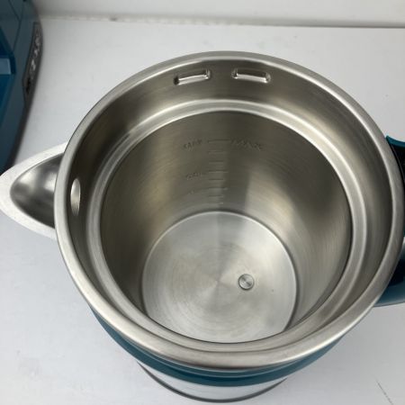 ЗЗ MAKITA マキタ 18v+18v 充電式ケトル 取説 外箱付 ※バッテリ、充電器なし KT360D ブルー