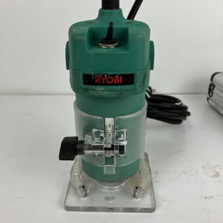 ЗЗ RYOBI リョービ 100v トリマー 別売ビットセット付 TR-51 グリーン