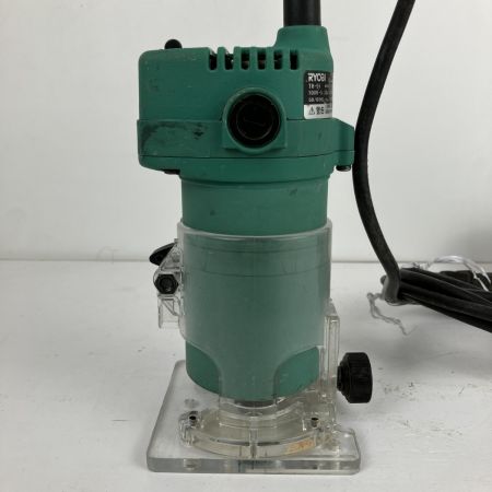 ЗЗ RYOBI リョービ 100v トリマー 別売ビットセット付 TR-51 グリーン