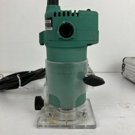 ЗЗ RYOBI リョービ 100v トリマー 別売ビットセット付 TR-51 グリーン