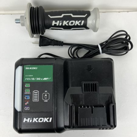 ЗЗ HiKOKI ハイコーキ 36v 125mm ディスクグラインダ バッテリーx1 充電器 ケース付 G3613DC グリーン