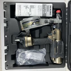 ЗЗ HiKOKI ハイコーキ 41mm 高圧 ねじ打ち機 ケース付 WF4HS ゴールド×ブラック Cランク